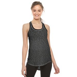 Juniors' SO® Strappy Back Shirttail Tank