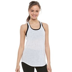Juniors' SO® Textured Strappy Back Shirttail Tank