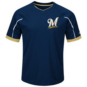 Big & Tall Majestic Milwaukee Brewers Favorite Team Tee