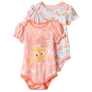 Disney / Pixar Finding Nemo Baby Girl 2-pk. Print & Graphic Bodysuits