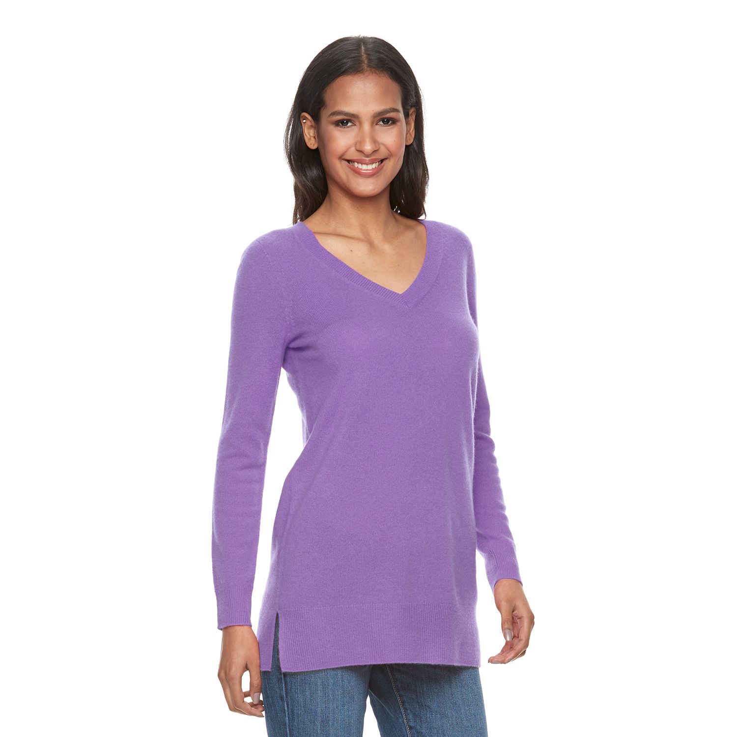 kohls womens cashmere sweaters