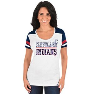Plus Size Majestic Cleveland Indians Striated Tee
