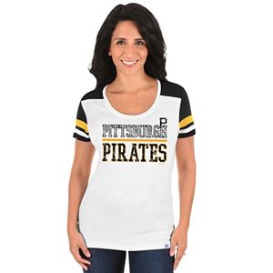 Plus Size Majestic Pittsburgh Pirates Striated Tee