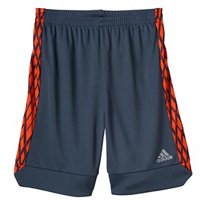 Boys 4-7x adidas Climalite Net Print Athletic Shorts