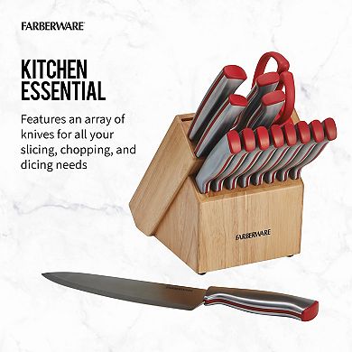 Farberware 15-pc. Edgekeeper Cutlery Set