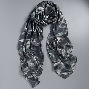 Simply Vera Vera Wang Marble Print Wrap Scarf