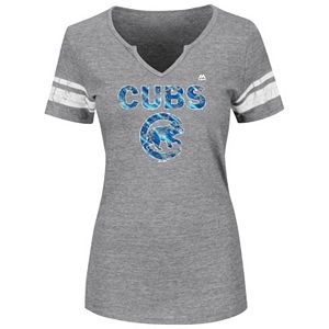 Women's Majestic Chicago Cubs Favorite Team Tee