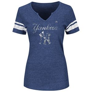 Women's Majestic New York Yankees Favorite Team Tee