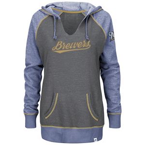 Plus Size Majestic Milwaukee Brewers Sport Hoodie