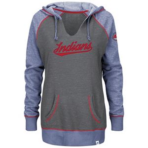 Plus Size Majestic Cleveland Indians Sport Hoodie