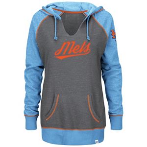 Plus Size Majestic New York Mets Sport Hoodie