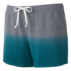 Juniors' Plus Size SO® Ombre French Terry Lounge Shorts