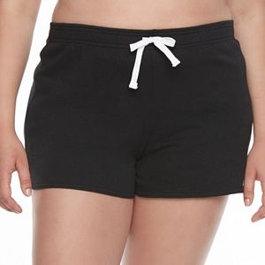 Juniors' Plus Size SO® French Terry Lounge Shorts