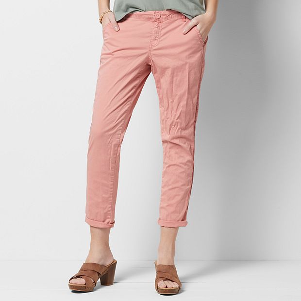 Women s Sonoma Goods For Life Chino Capris