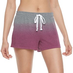 Juniors' SO® French Terry Dip-Dye Shorts