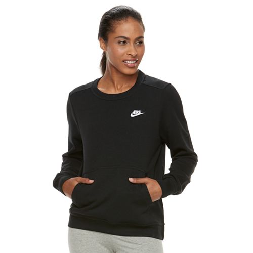 kohls nike sweatshirt womens