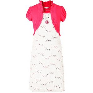 Girls 7-16 Speechless Sequin Dress & Bolero Set with Necklace