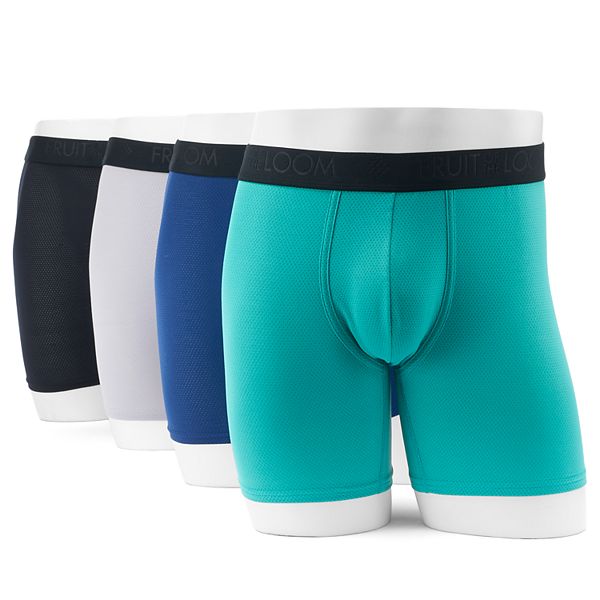 Men's Fruit of the Loom® Signature 4-pack Stretch Micro-Mesh Boxer Brief