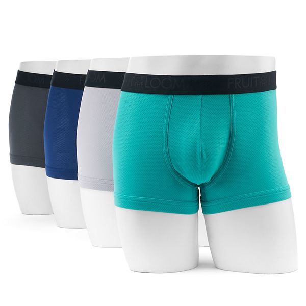 Men's Fruit of the Loom Signature Short Leg Boxer Brief (4-pack)