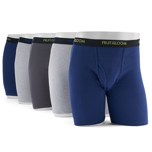 Men's Fruit of the Loom Signature 5-pack Dri-Stretch Boxer Briefs