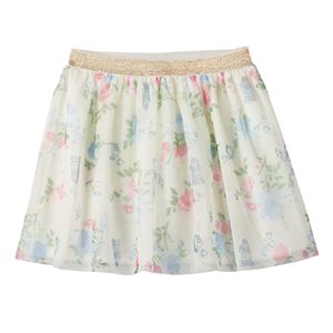 Toddler Girls Disney's Beauty and the Beast Mrs. Potts, Cogsworth & Lumiere Floral Skort by Jumping Beans®