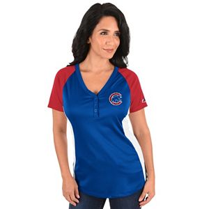 Plus Size Majestic Chicago Cubs League Diva Tee