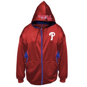 Big & Tall Majestic Philadelphia Phillies Fleece Full-Zip Hoodie