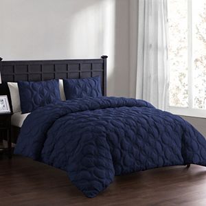 VCNY Atoll Embossed Duvet Cover Set