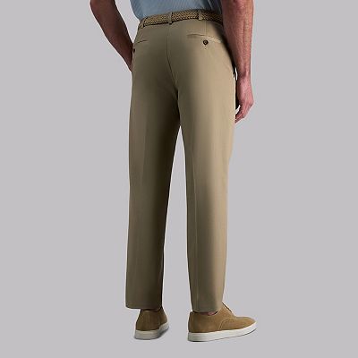 No Iron Dress Pants Haggar Men's No Iron - Classic Fit With Expandable Waist Flat Front Regular Big Tall