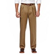 Haggar mens Hc40435 Pants, Med. Khaki, 30W x 30L US at