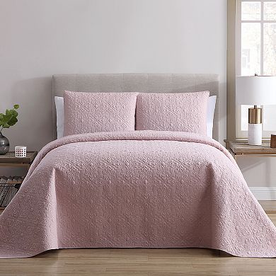 VCNY Home Caroline Embossed Quilt Set