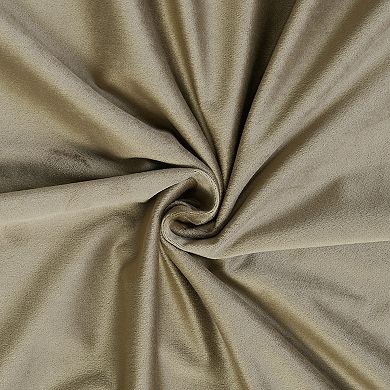 EFF Signature Velvet Blackout Window Curtain Panel