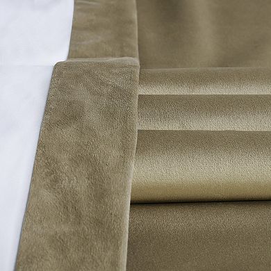 EFF Signature Velvet Blackout Window Curtain Panel