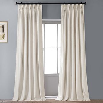EFF Signature Velvet Blackout Window Curtain Panel
