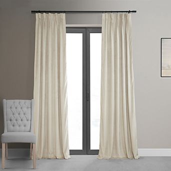 EFF Signature Velvet Blackout Window Curtain Panel