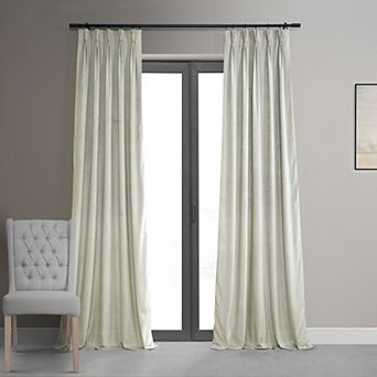 EFF Signature Velvet Blackout Window Curtain Panel