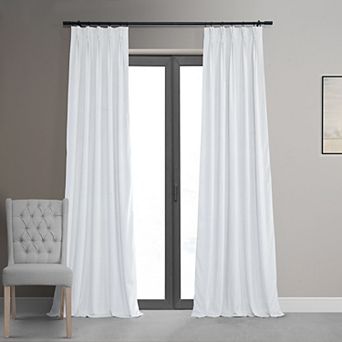 EFF Signature Velvet Blackout Window Curtain Panel