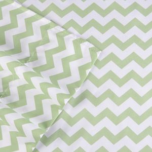 Journee Collection 4-piece 1500 Thread Count Chevron Microfiber Sheet Set