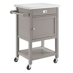 Linon Sydney Rolling Kitchen Cart