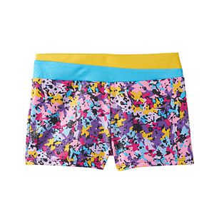 Girls 4-14 Jacques Moret Handspring Stars Gym Micro Shorts