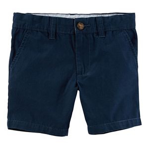 Boys 4-8 Carter's Flat Front Shorts