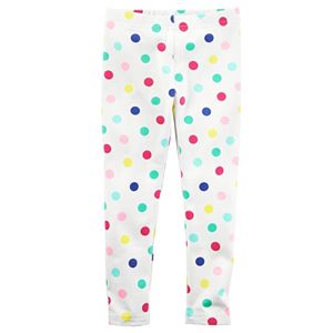 Girls 4-8 Carter's Printed Leggings