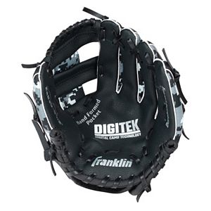 Youth Franklin Sports Digitek Digital Camo 10-Inch Black & White Right Hand Teeball Glove