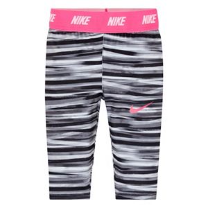 Girls 4-6x Nike Dri-FIT Sport Essentials Monolith Printed Capri Leggings