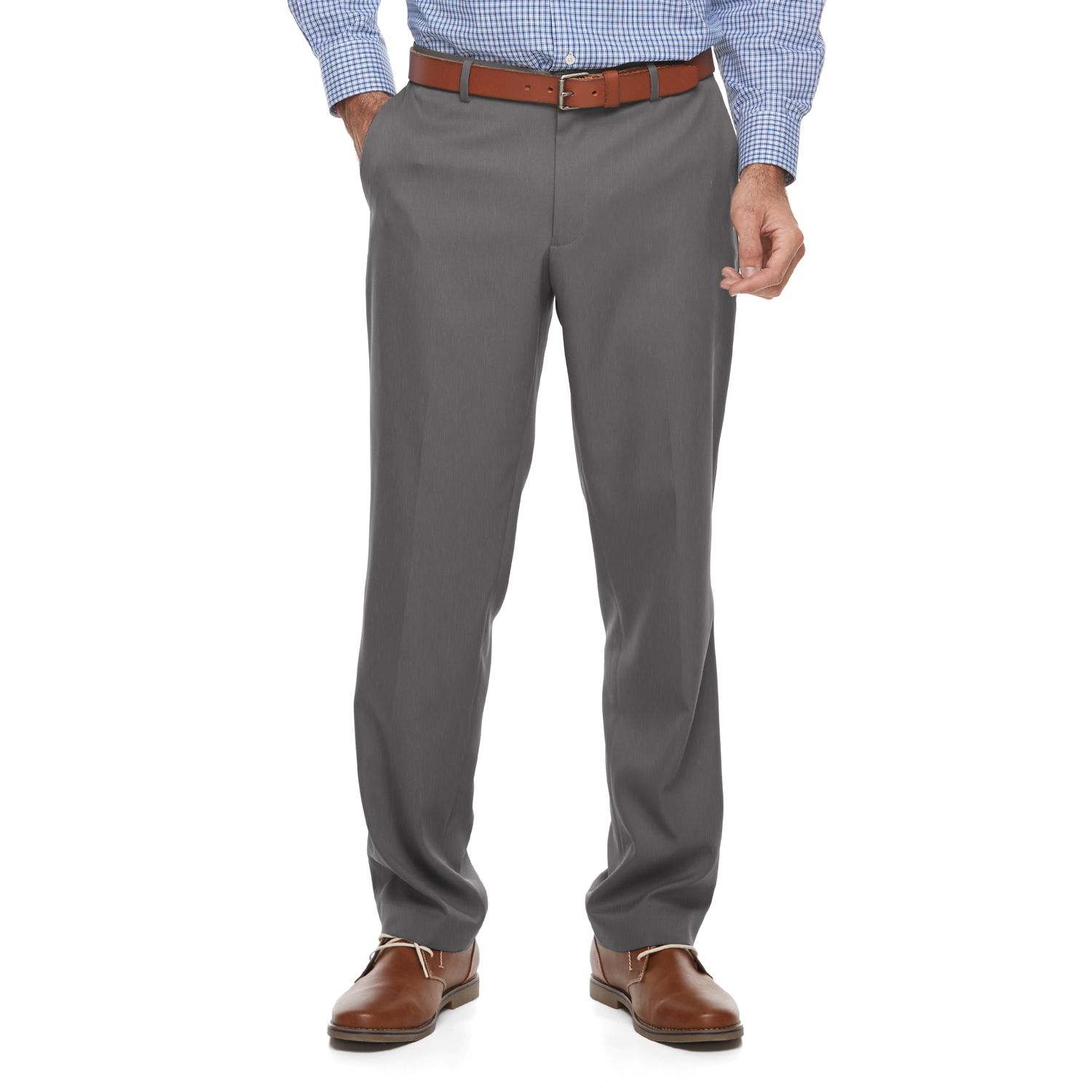 slim fit business casual pants