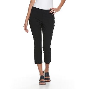 Petite Napa Valley Pull On Slim Leg Capri