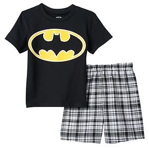 Toddler Boy DC Comics Batman Tee & Shorts Set