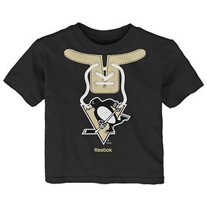 Baby Reebok Pittsburgh Penguins Lace-Up Graphic Tee