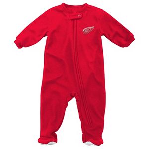 Baby Reebok Detroit Red Wings Footed Pajamas