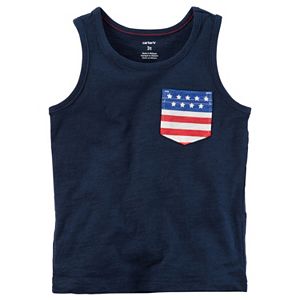 Baby Boy Carter's Americana Pocket Tank Top